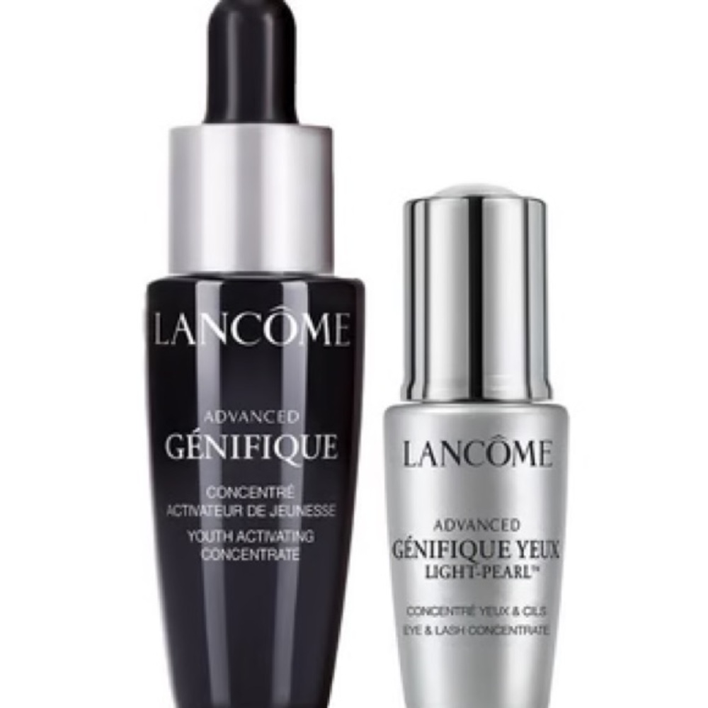 LANCOME  Paris Face & Eye Duo Mini Set GENEFIQUE Serum:10ml Eye Serum :5ml